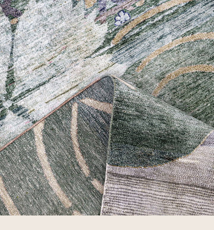 Image for Sage Alchemy Contemporary Silk Rug - 5'10" x 9'1"