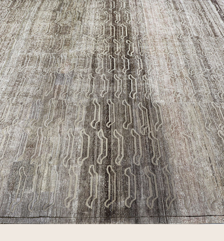 Image for Brown Alchemy Textured Wool Silk Blend Rug - 8'9" x 12'5"