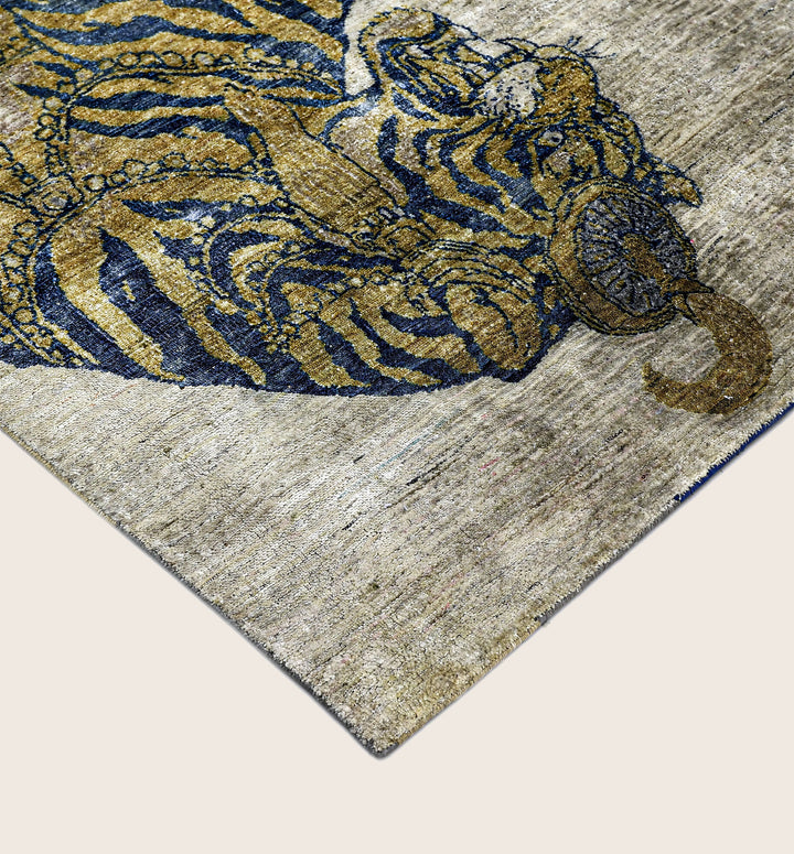 Image for Natural Alchemy Transitional Wool Silk Blend Rug - 5'10" x 4'2"