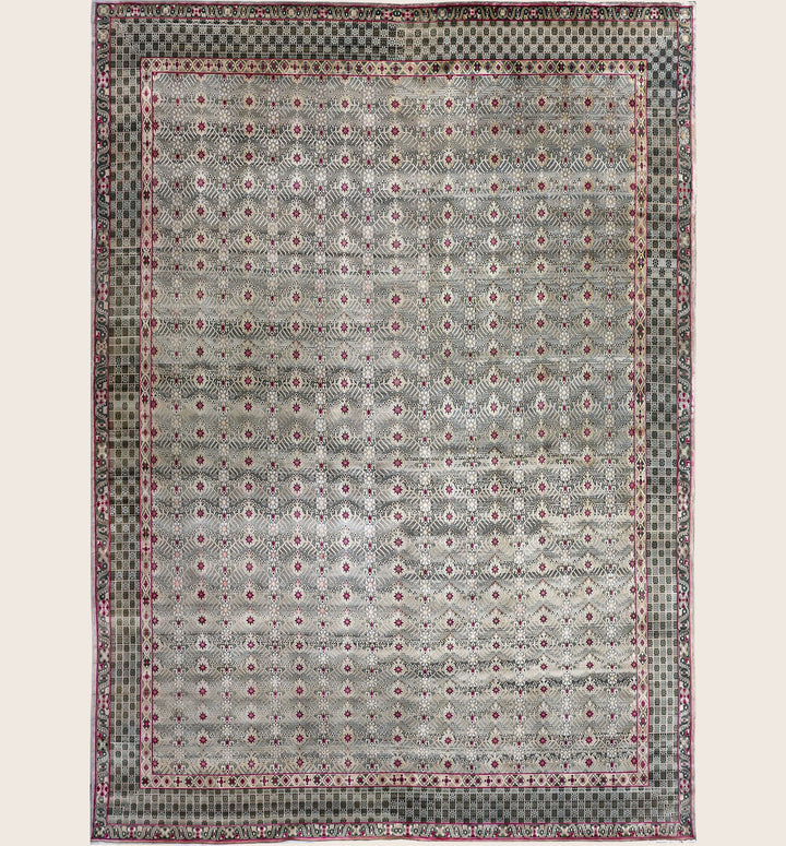 Image for Teal Alchemy Traditional Wool Silk Blend Rug - 13'5" x 18'7"
