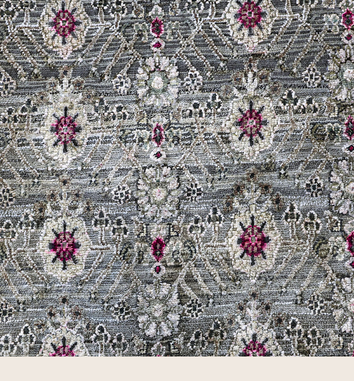Image for Teal Alchemy Traditional Wool Silk Blend Rug - 13'5" x 18'7"
