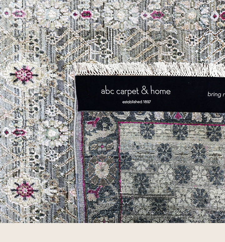 Image for Teal Alchemy Traditional Wool Silk Blend Rug - 13'5" x 18'7"