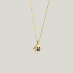 Image for Blue Sapphire Drops of Happiness Pendant Necklace