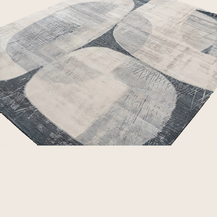 Image for Contemporary Wool Silk Blend Rug - 8' x 10'