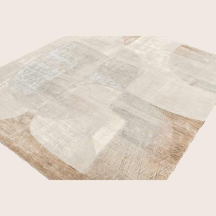 Image for Contemporary Wool Silk Blend Rug - 8' x 10'