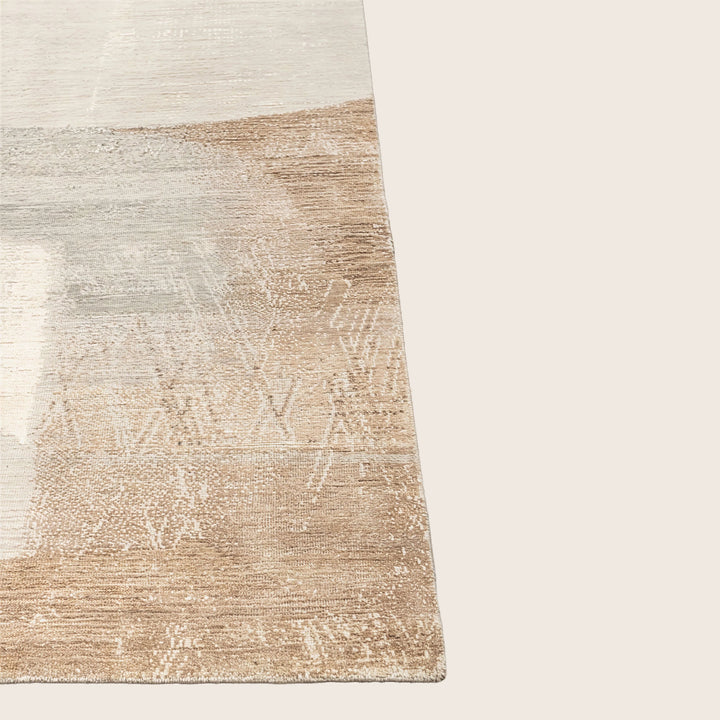 Image for Contemporary Wool Silk Blend Rug - 8' x 10'
