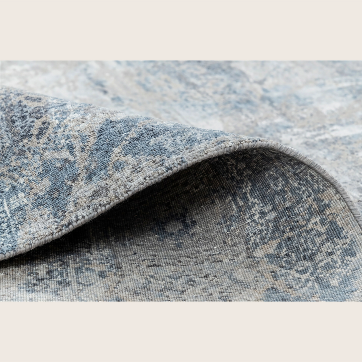 Image for Blue Grey Transitional Wool Rug - 8'11" x 12'1"