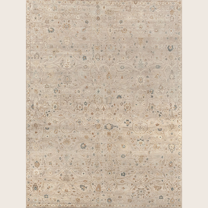 Image for Natural Traditional Wool Rug - 9'4" x 12'4"