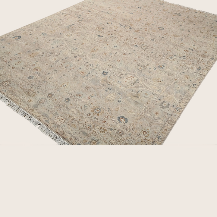 Image for Natural Traditional Wool Rug - 9'4" x 12'4"