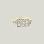 Image for Vintage Belle Époque Old Mine-Cut Diamond Ring