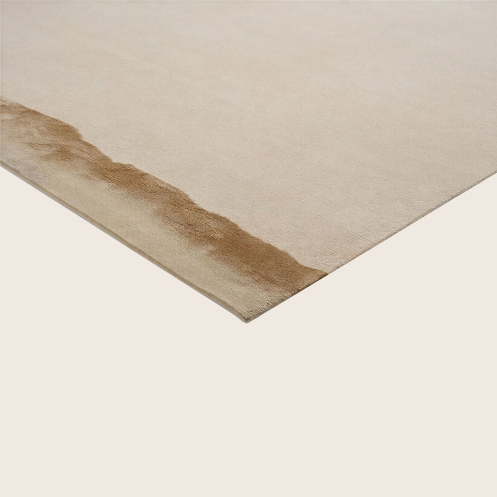 Image for Natural Contemporary Wool SIlk Allo Blend Rug - 8' x 10'