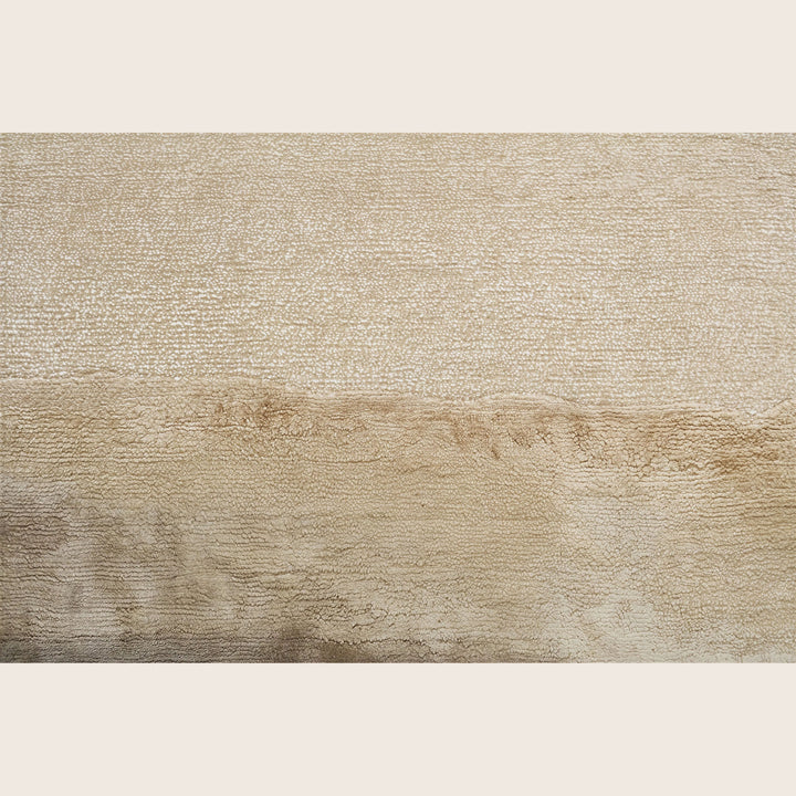 Image for Natural Contemporary Wool SIlk Allo Blend Rug - 8' x 10'