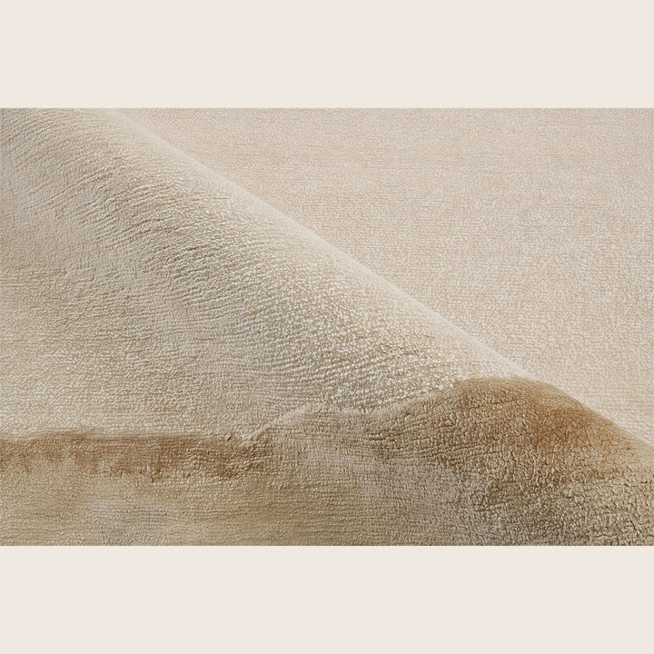 Image for Natural Contemporary Wool SIlk Allo Blend Rug - 8' x 10'