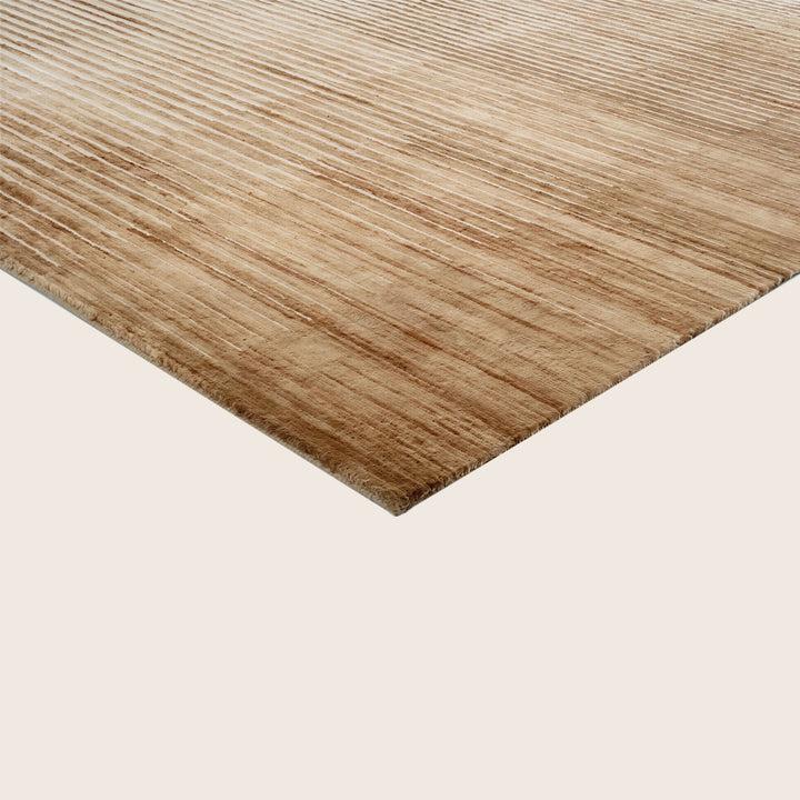 Image for Natural Contemporary Silk Wool Blend Rug - 8' x 10'