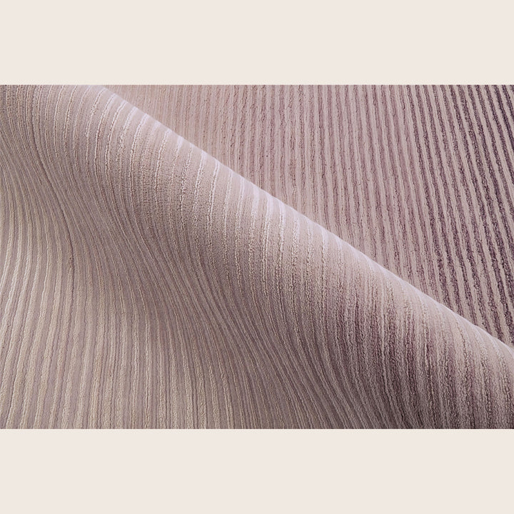 Image for Purple Contemporary Wool Silk Blend Rug - 8' x 10'