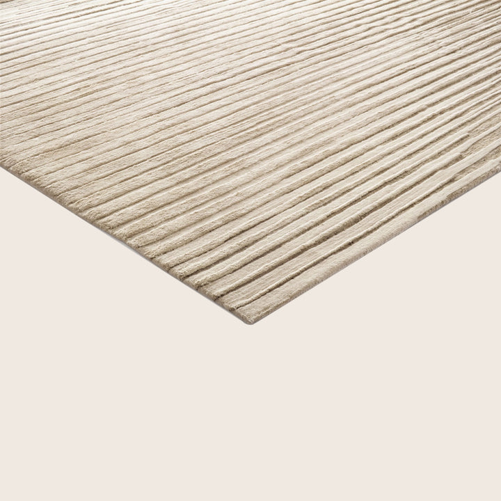 Image for Natural Contemporary Wool Silk Blend Rug - 8' x 10'