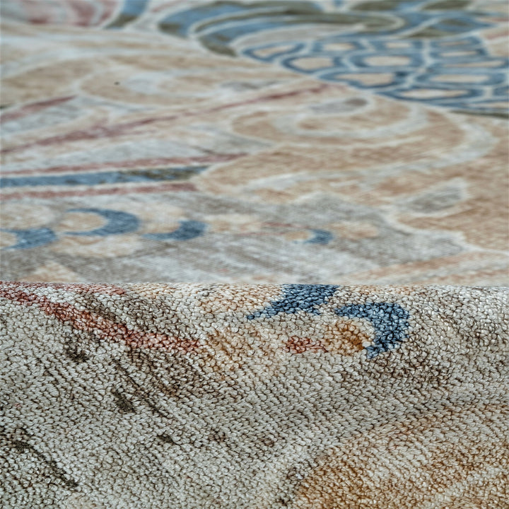 Image for Blush Traditional Silk Wool Rug - 9' x 12'
