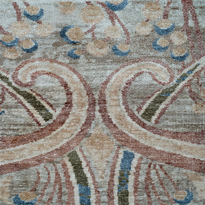 Image for Blush Traditional Silk Wool Rug - 9' x 12'