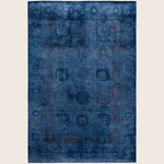 Image for Blue Samsara Wool Rug - 6'1" x 9'4"
