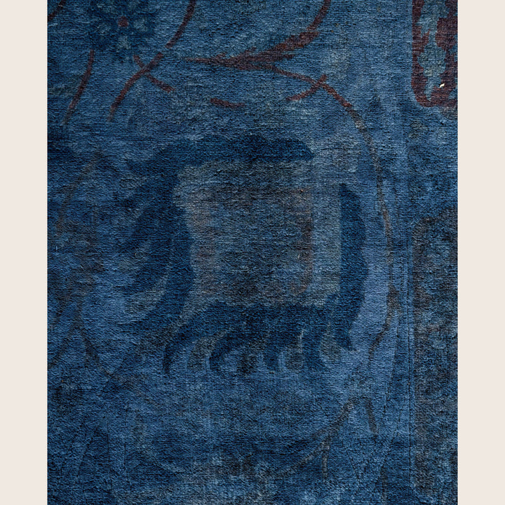 Image for Blue Samsara Wool Rug - 6'1" x 9'4"
