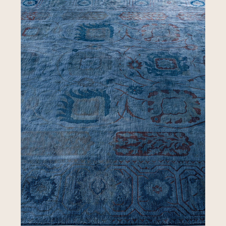 Image for Blue Samsara Wool Rug - 6'1" x 9'4"