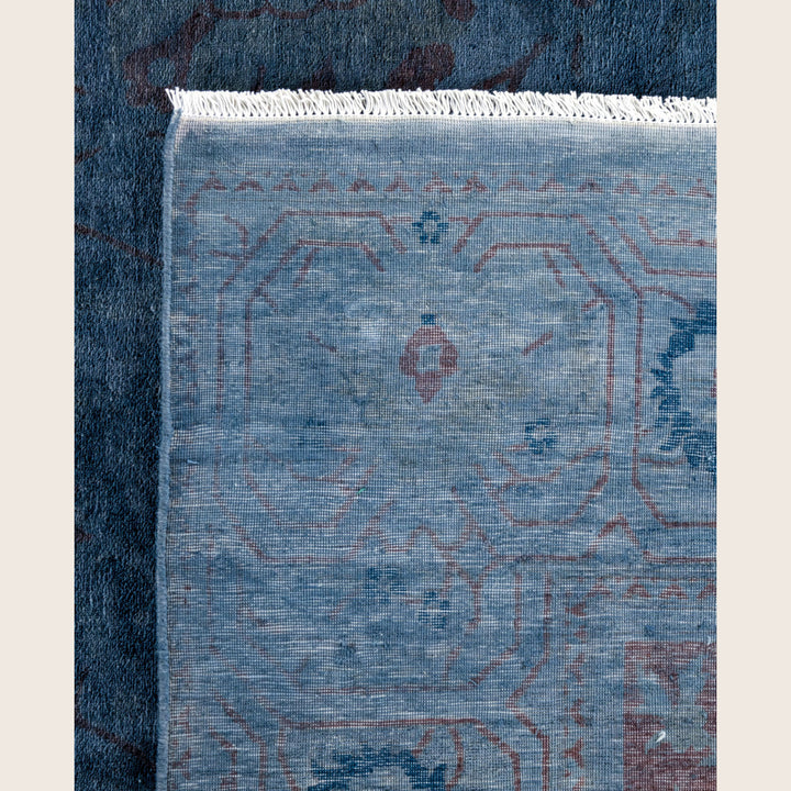 Image for Blue Samsara Wool Rug - 6'1" x 9'4"