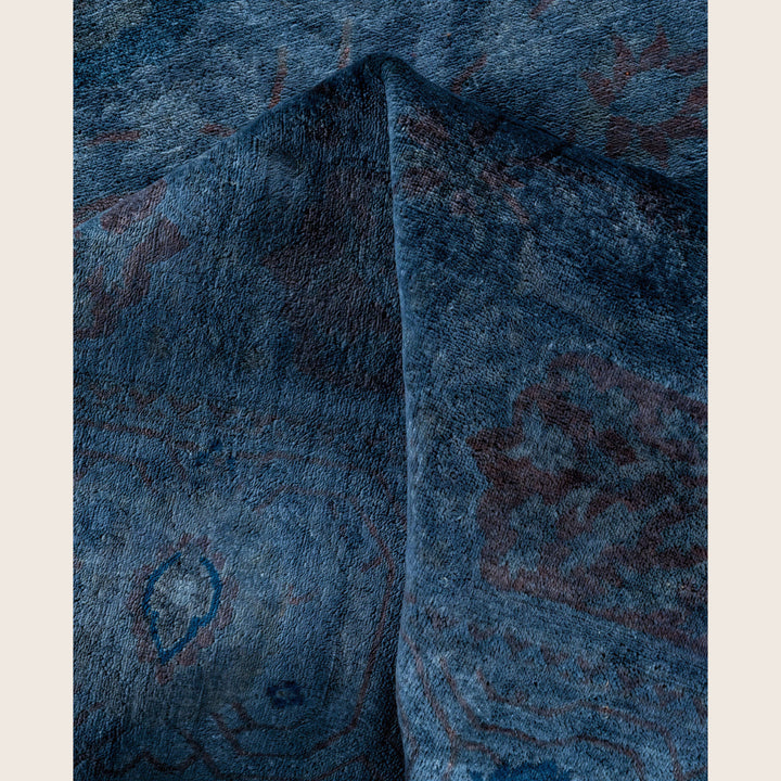 Image for Blue Samsara Wool Rug - 6'1" x 9'4"