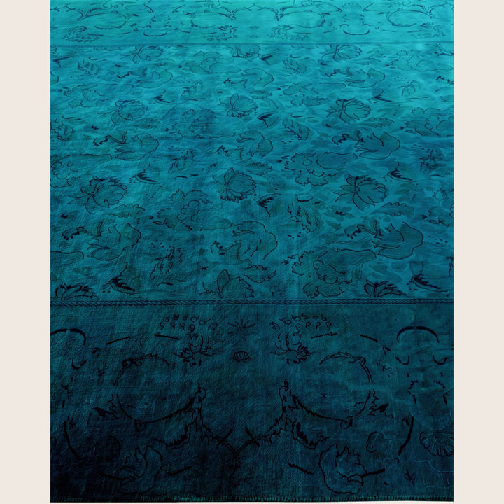 Image for Blue Samsara Wool Rug - 6'2" x 9'2"