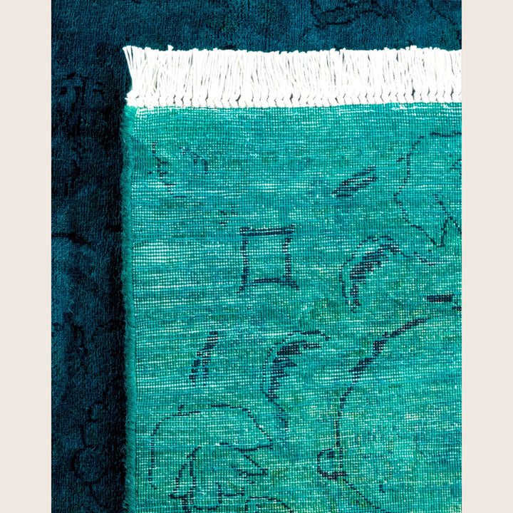 Image for Blue Samsara Wool Rug - 6'2" x 9'2"