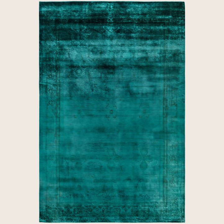 Image for Green Samsara Wool Rug - 6'1" x 8'10"
