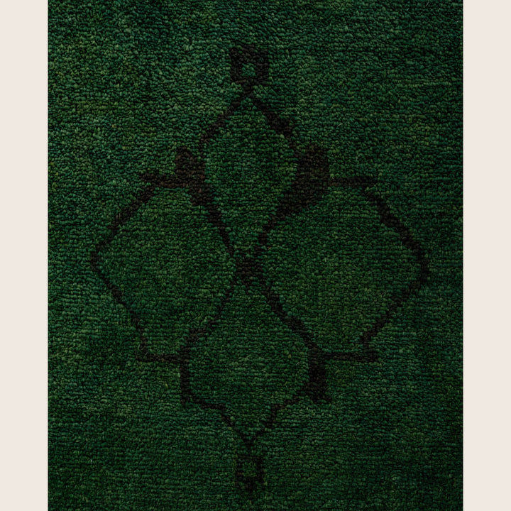 Image for Green Samsara Wool Rug - 6'2" x 9'4"