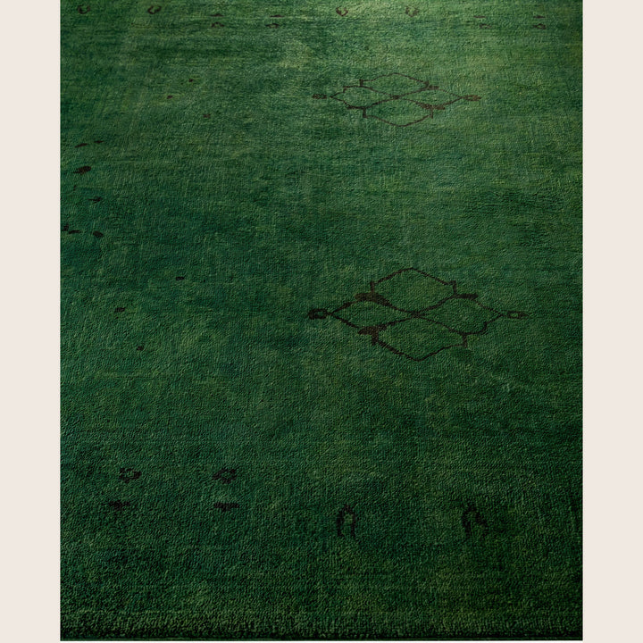Image for Green Samsara Wool Rug - 6'2" x 9'4"