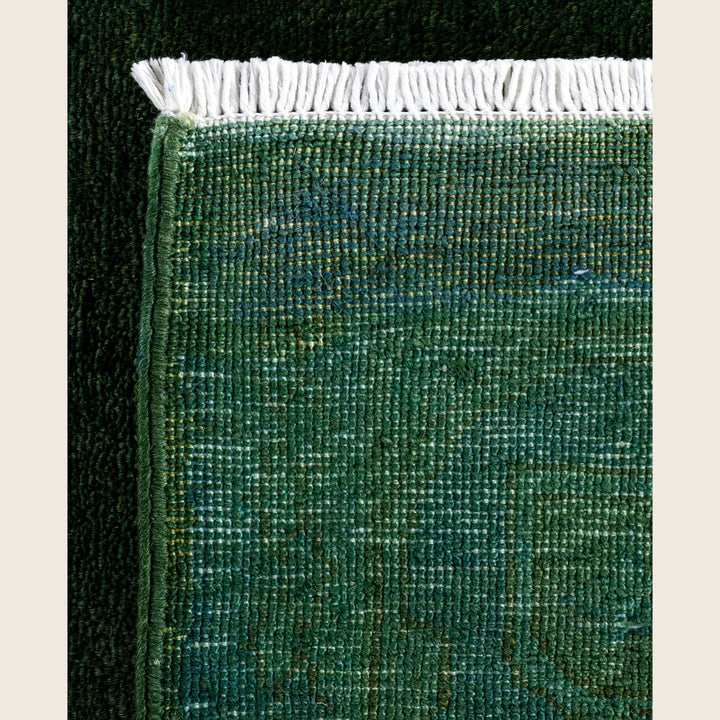 Image for Green Samsara Wool Rug - 6'2" x 9'4"