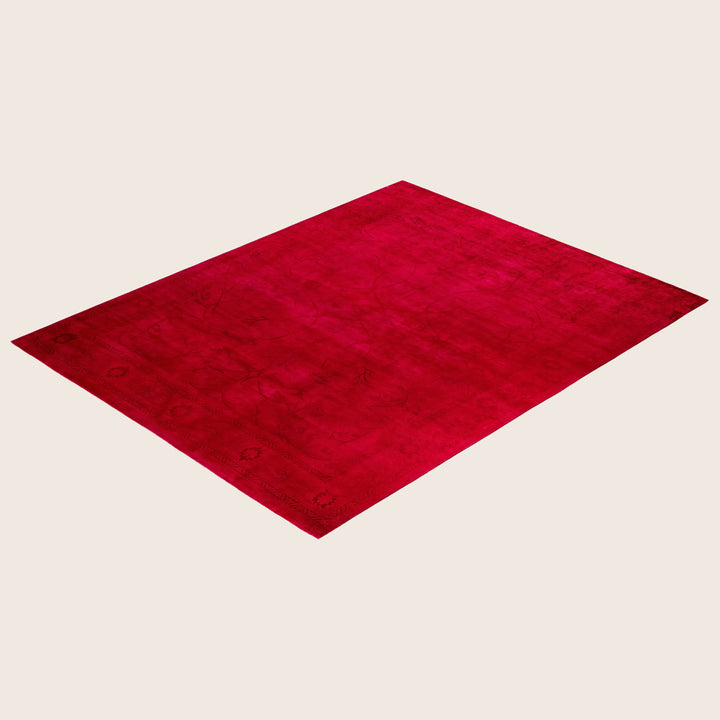 Image for Red Samsara Wool Rug - 8'1" x 10'3"
