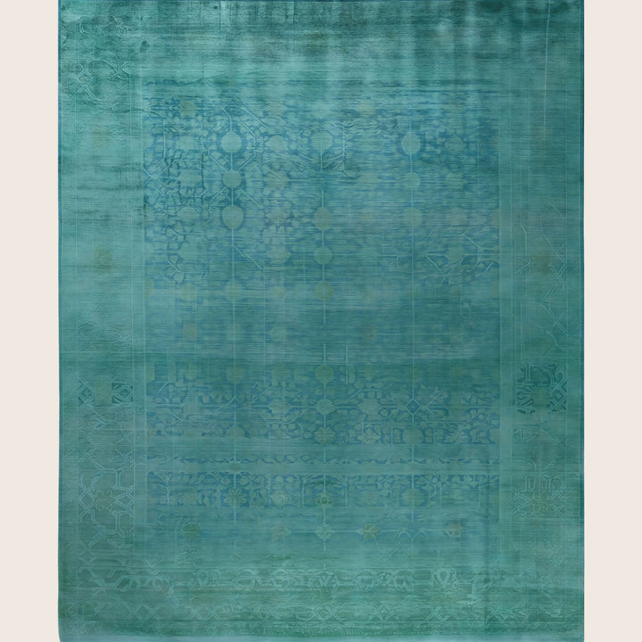 Image for Blue Samsara Wool Rug - 8'3" x 10'1"