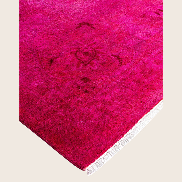 Image for Pink Samsara Wool Rug - 9'1" x 12'1"