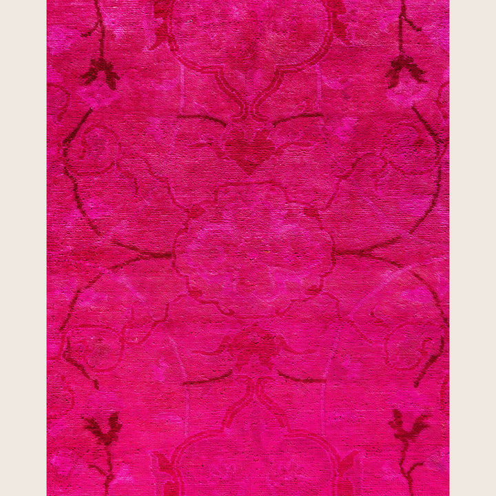 Image for Pink Samsara Wool Rug - 9'1" x 12'1"