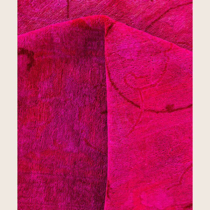 Image for Pink Samsara Wool Rug - 9'1" x 12'1"