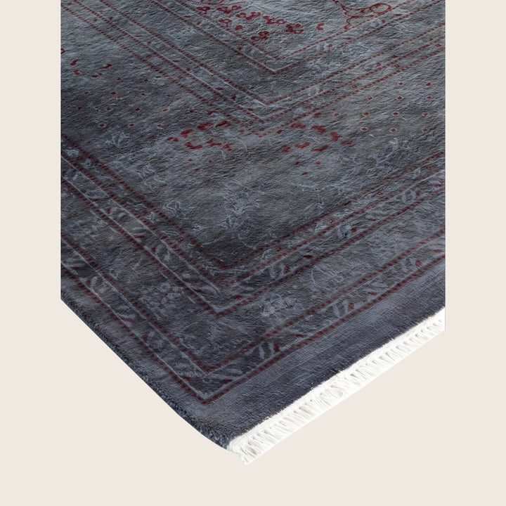 Image for Grey Samsara Wool Rug - 9'1" x 12'0"