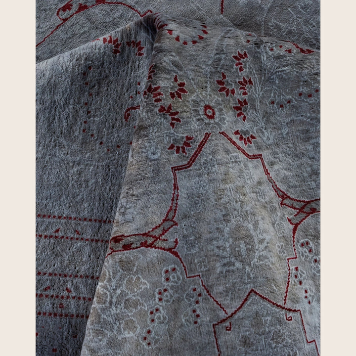 Image for Grey Samsara Wool Rug - 9'1" x 12'0"