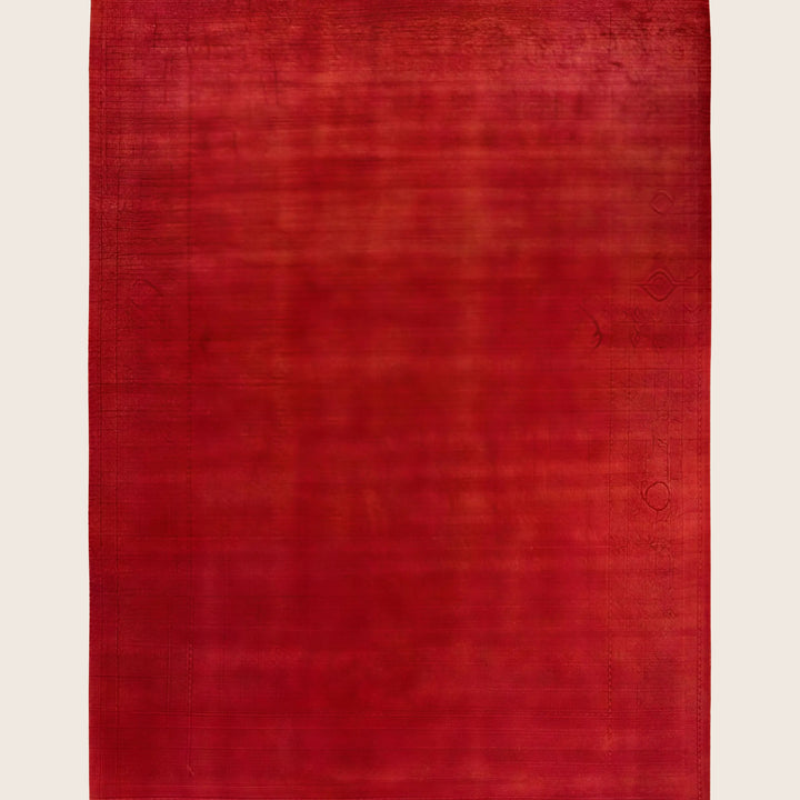 Image for Red Samsara Wool Rug - 9'4" x 12'5"