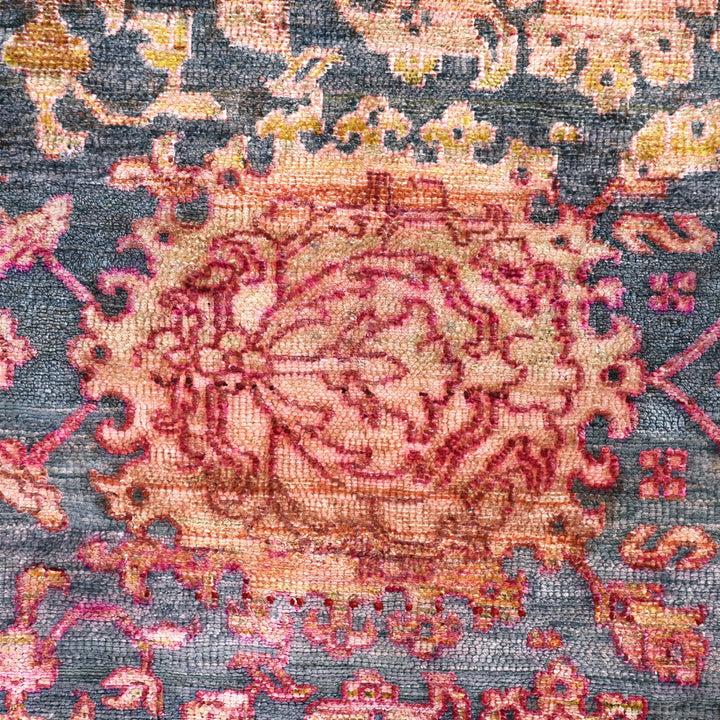 Image for Red Purple Alchemy Traditional Silk Rug - 9'9" x 14'2"