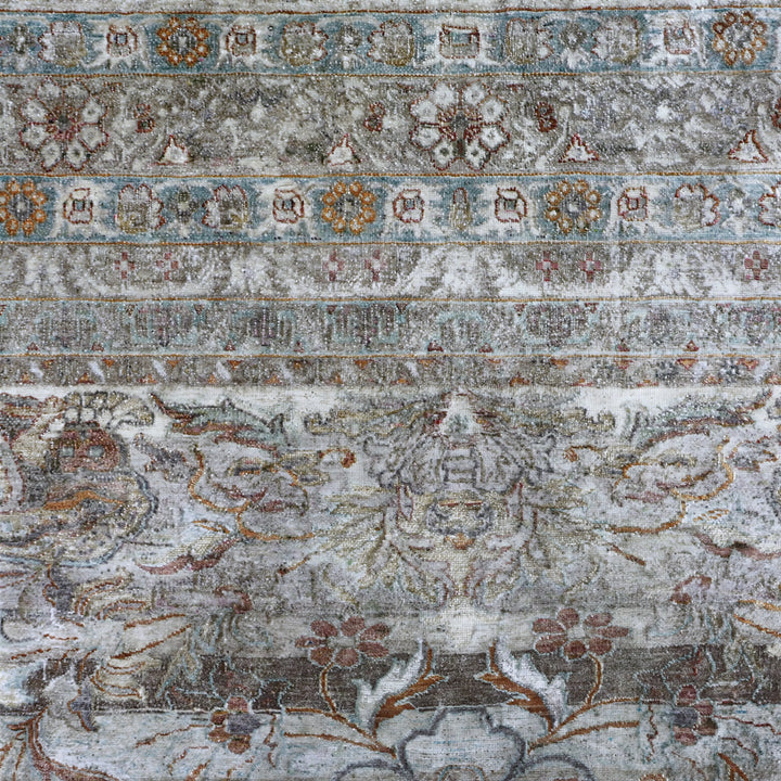 Image for Grey Alchemy Traditional Silk Rug - 9'9" x 15'10"