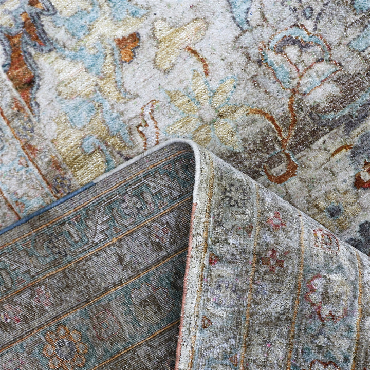 Image for Grey Alchemy Traditional Silk Rug - 9'9" x 15'10"