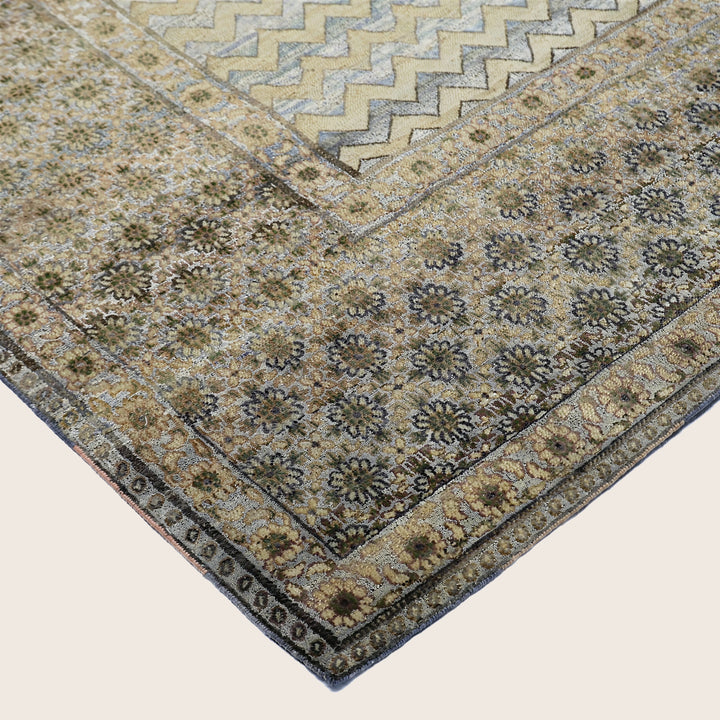Image for Slate Alchemy Traditional Wool Silk Blend Rug - 9'9" x 14'