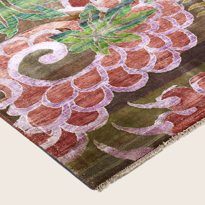 Image for Green Multi Alchemy Transitional Wool Silk Blend Rug
