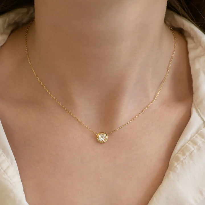 Image for Mélia Kate Solitaire Necklace