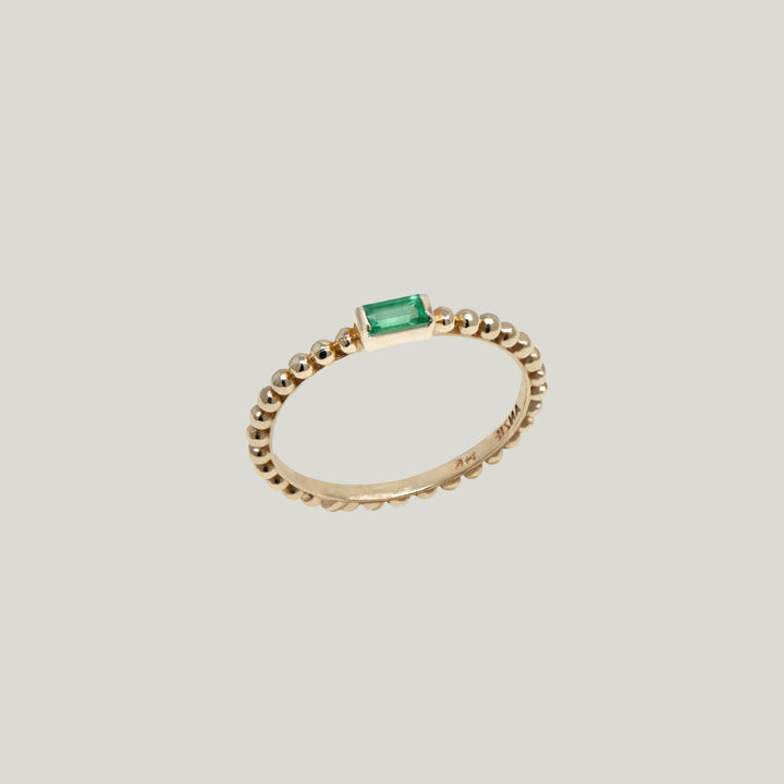 Image for Dew Drop Baguette Stackable Ring