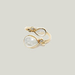 Image for Classique Dew Drop Coralia Twist Ring