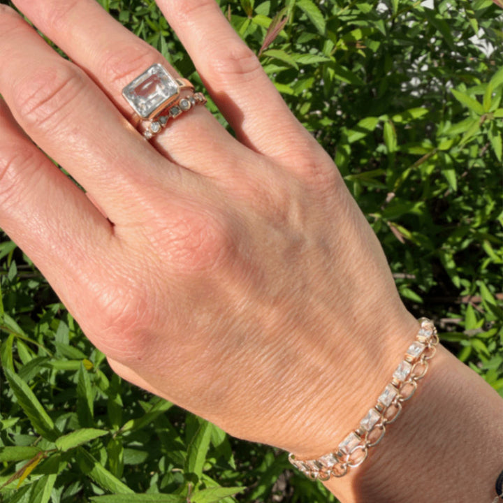 Image for Cléo Daniela Bezel Baguette Ring